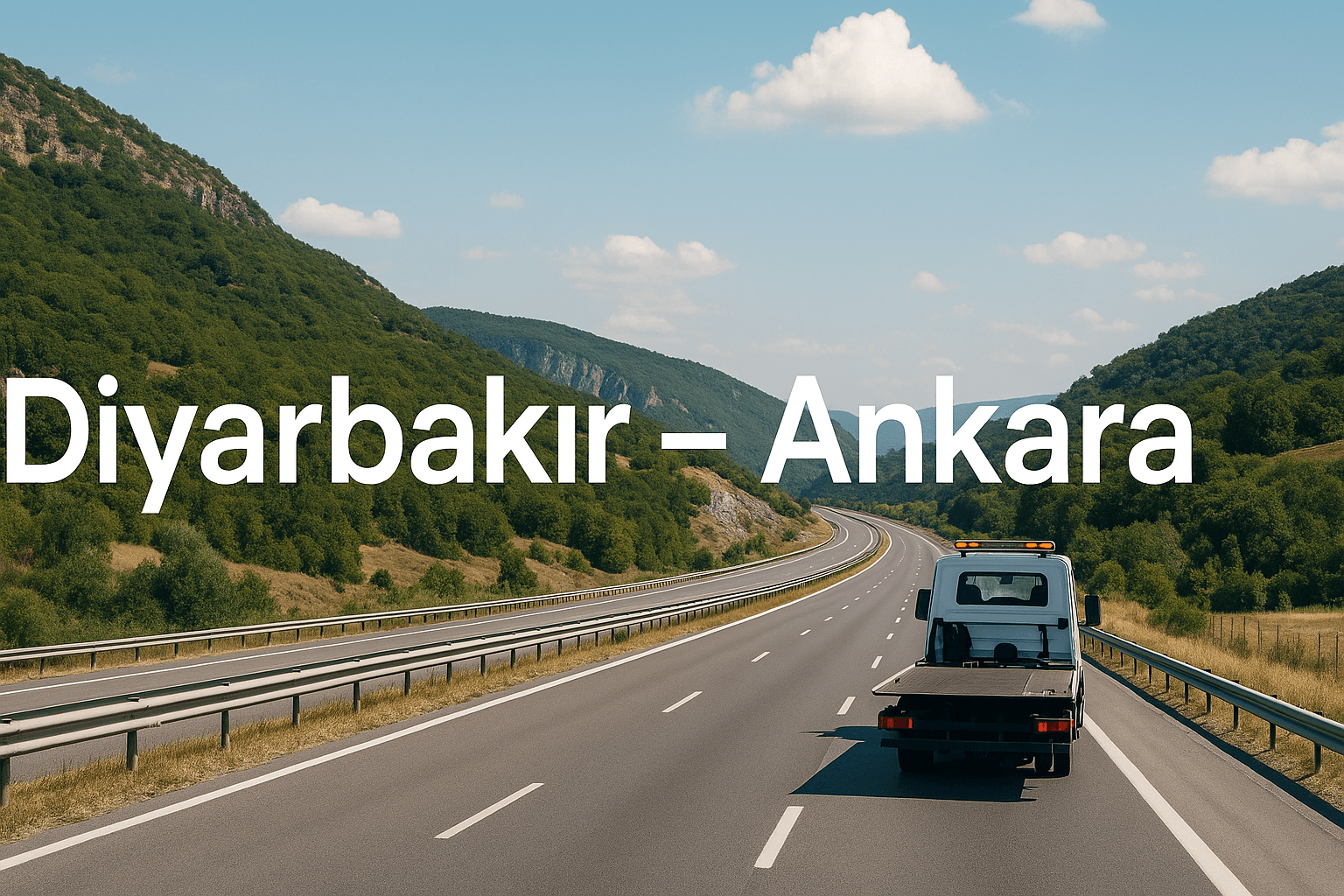 Diyarbakır Ankara Diyarbakır şehirler arası oto çekici kurtarma