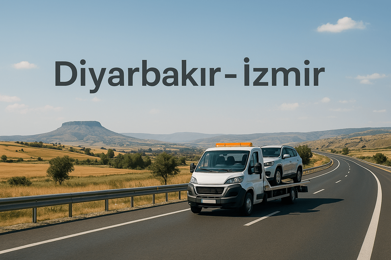 Diyarbakır İzmir Diyarbakır şehirler arası oto çekici kurtarma